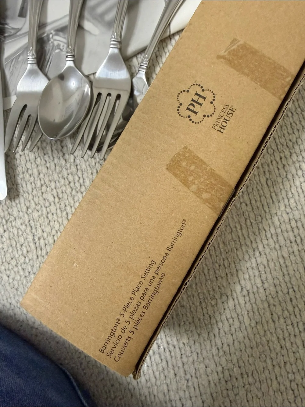 Princess House Barrington 5-Piece Flatware Setting 2575